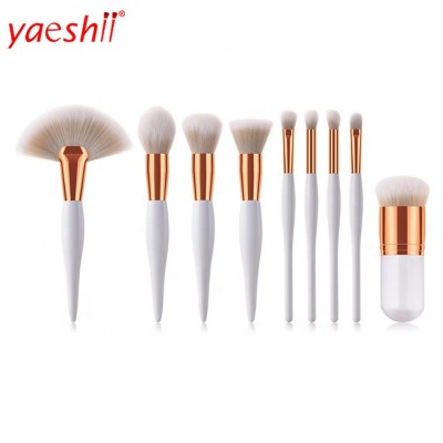 Yaeshii 9pcs special design Makeup Brushes Set for Foundation Concealer Highlighter Powder Blusher original Brush kit