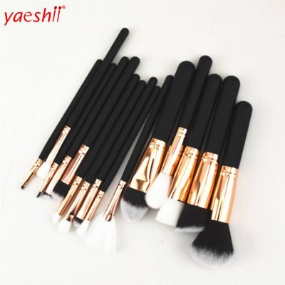 Yaeshii New Products 15 pcs makeup brush set Face Beauty Makeup Brushes Kit