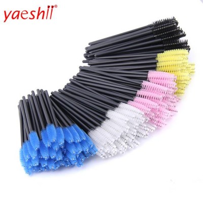 yaeshii Eyelash Mascara Brushes Disposable Eye Lash Wands Applicator Eyelash Extension Brush